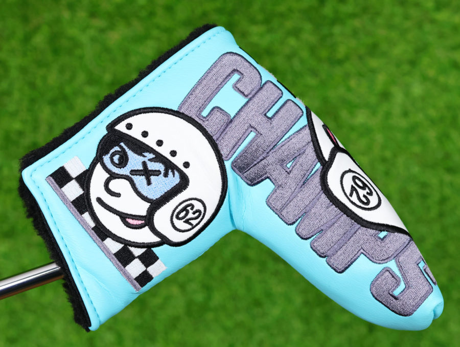 scotty cameron limited release custom shop tiffany scotty blue champs choice blade putter headcover for golf club