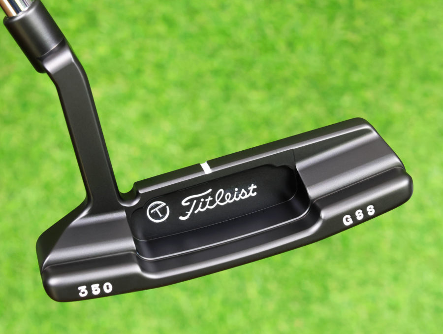 scotty cameron tour only black gss timeless newport 2 circle t 350g putter with top line and script titleist stamp golf club