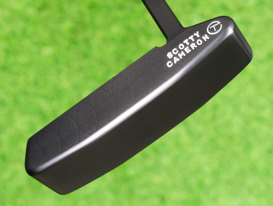 scotty cameron tour only black gss timeless newport 2 circle t 350g putter with top line and script titleist stamp golf club