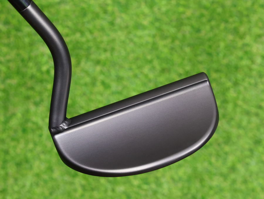 scotty cameron tour only black smooth milled face golo m3 circle t 360g with welded swan neck and black shaft golf club