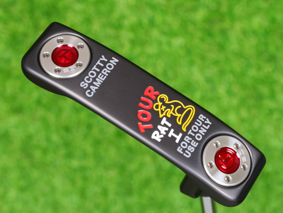 scotty cameron tour only black sss masterful tour rat circle t 360g putter golf club