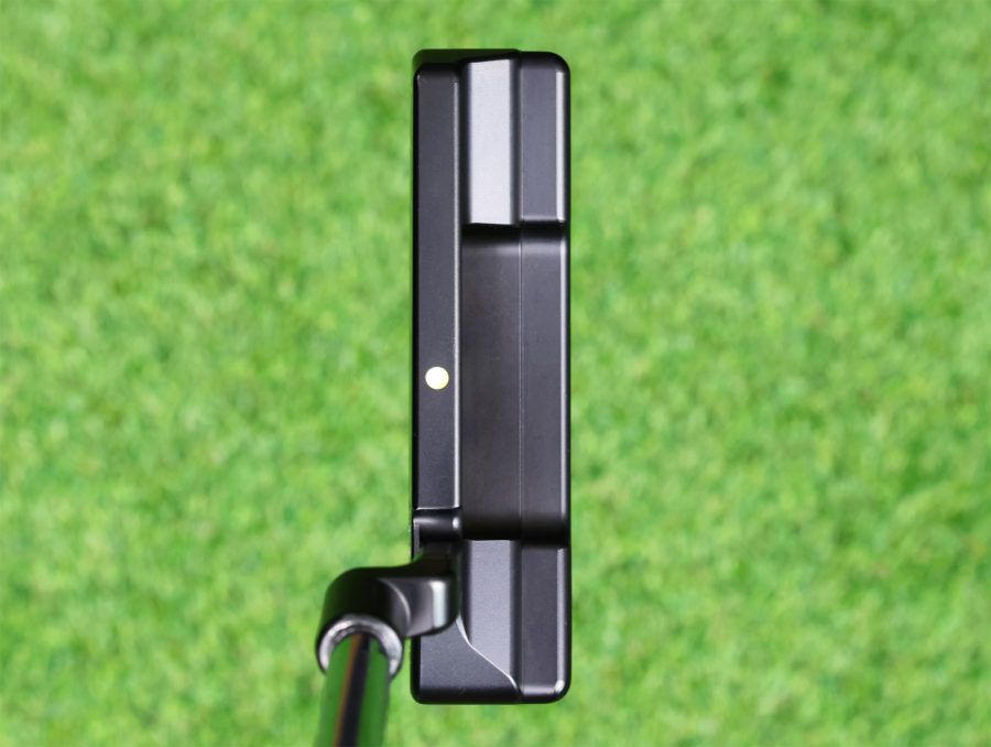 scotty cameron tour only black sss timeless newport 2 circle t 350g putter with dirty white paint and tiger woods style sight dot golf club