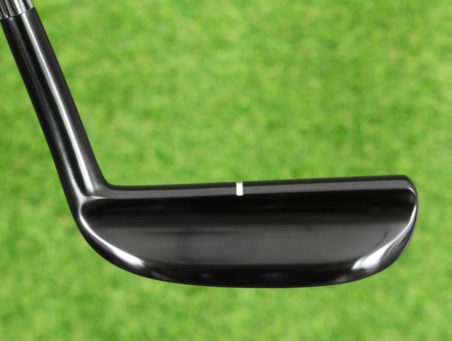 scotty cameron tour only brushed black carbon napa handstamped circle t 350g putter with script titleist stamp and top line golf club