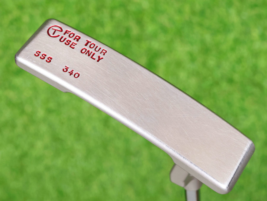 scotty cameron tour only sss timeless newport 2 circle t 340g putter with tiger woods style sight dot golf club