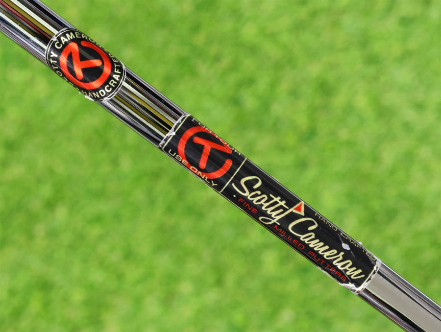 scotty cameron tour only sss timeless newport 2 circle t 340g putter with tiger woods style sight dot golf club