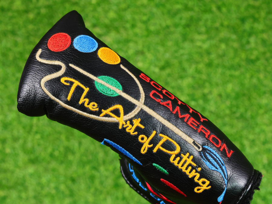 scotty cameron for tour use only circle t blade putter headcover for golf club