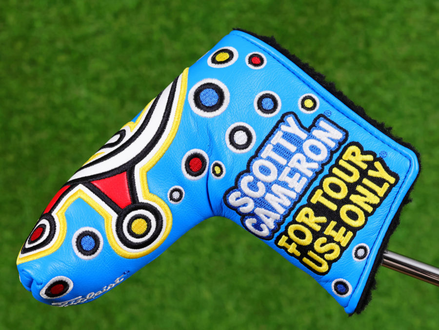 scotty cameron for tour use only circle t blade putter headcover for golf club