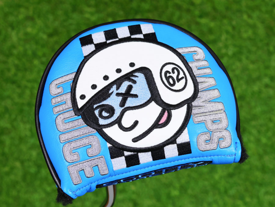 scotty cameron tour only circle t mid round mallet putter headcover for golf club