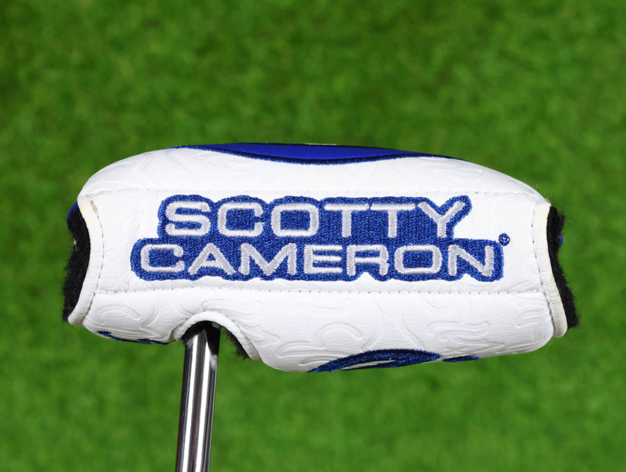 scotty cameron tour only circle t mid round mallet putter headcover for golf club