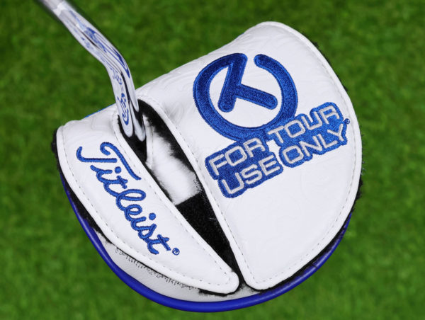 scotty cameron tour only circle t mid round mallet putter headcover for golf club