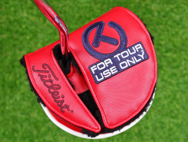 scotty cameron tour only circle t mid round mallet putter headcover for golf club