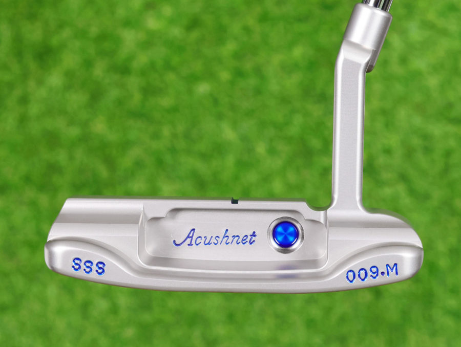 scotty cameron tour only left hand lh sss masterful 009m circle t 350g putter with acushnet king surfer and cherry bombs stamps top line golf club