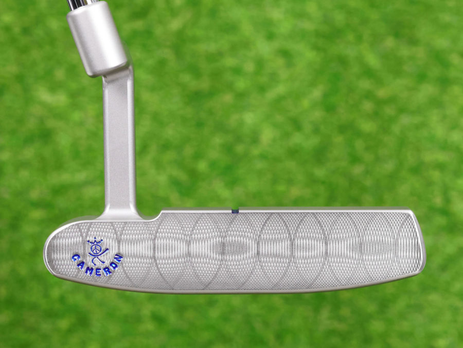 scotty cameron tour only left hand lh sss masterful 009m circle t 350g putter with acushnet king surfer and cherry bombs stamps top line golf club