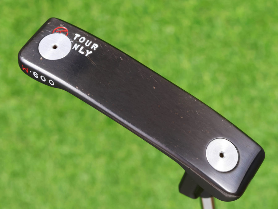 scotty cameron tour only 3x black carbon masterful 009m circle t 350g putter with studio installed tungsten sole weights and scotty dog stamp golf club