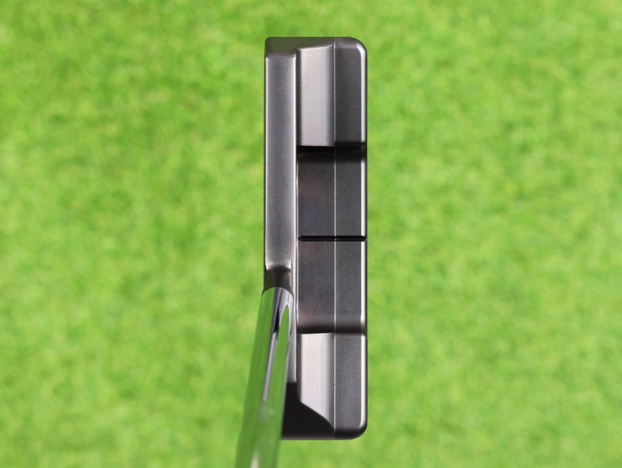 scotty cameron tour only black deep milled sss newport 2.6 select circle t 360g centershaft putter with smiley face stamp golf club