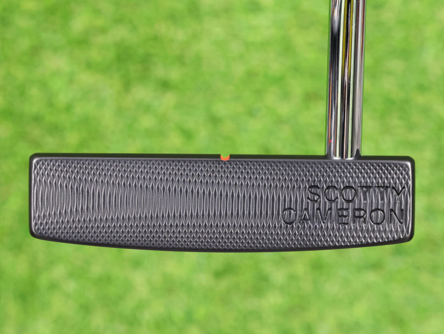 scotty cameron tour only black sss deep milled roundback select prototype circle t 360g putter with red top line golf club