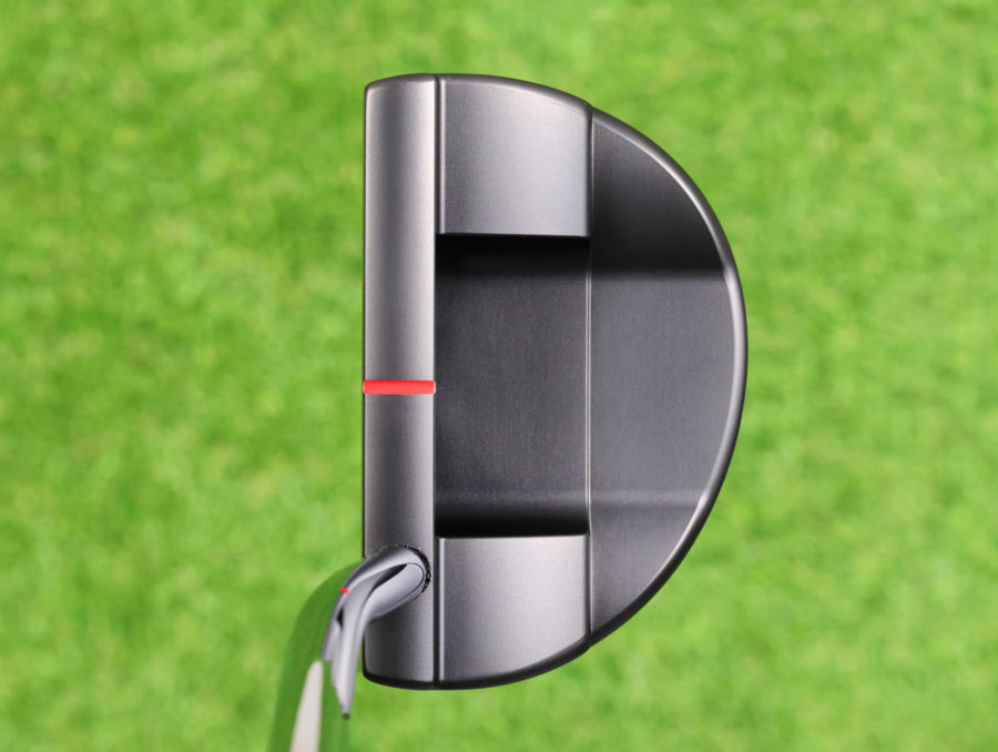 scotty cameron tour only black sss deep milled roundback select prototype circle t 360g putter with red top line golf club