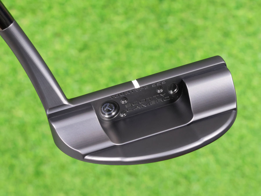 scotty cameron tour only black sss f3 tourtype del mar circle t putter with black circle t shaft and top line golf club