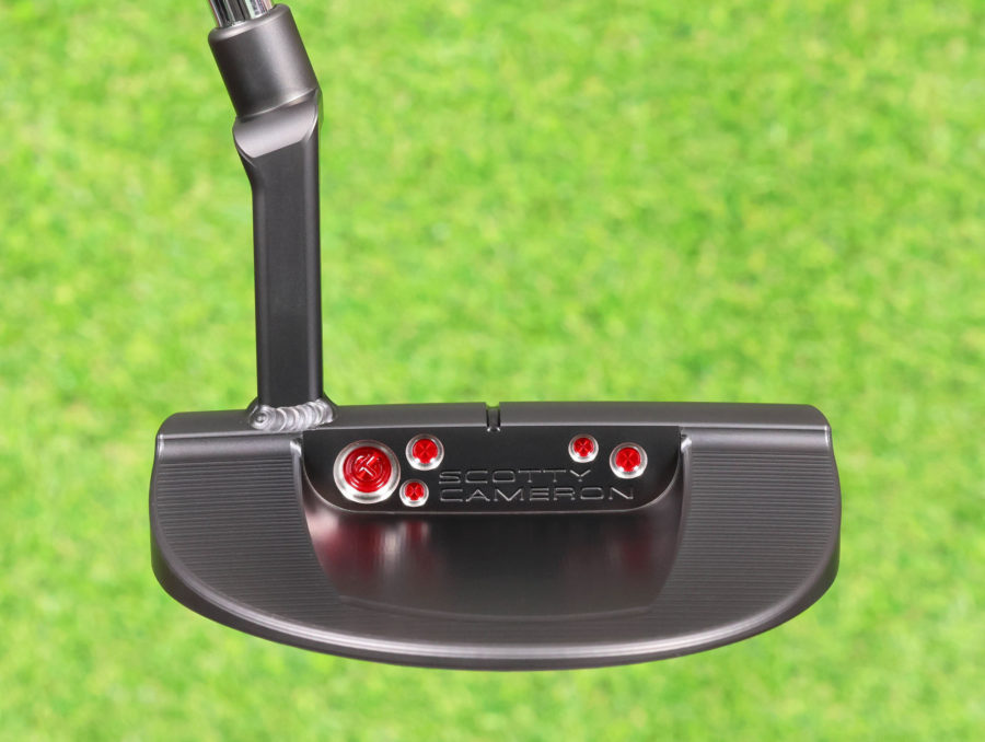 scotty cameron tour only black sss golo tg6.2 circle t 360g with welded plumber neck and top line golf club