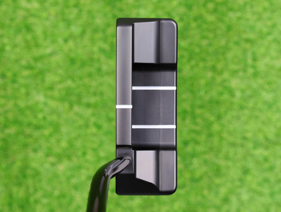 scotty cameron tour only black sss concept m2 mallet 2 circle t 350g putter with top line and dual flange lines and black circle t shaft golf club
