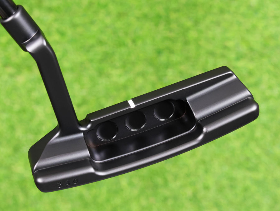 scotty cameron tour only black sss timeless newport 2 circle t 340g putter with black shaft and top line golf club
