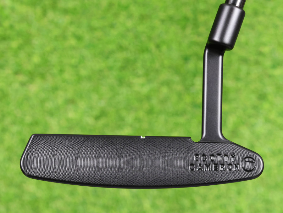 scotty cameron tour only black sss timeless newport 2 circle t 340g putter with black shaft and top line golf club