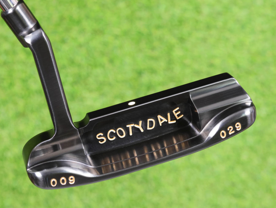 scotty cameron tour only brushed black carbon 009 029 scotydale circle t 350g putter with extreme tour jester stamp golf club