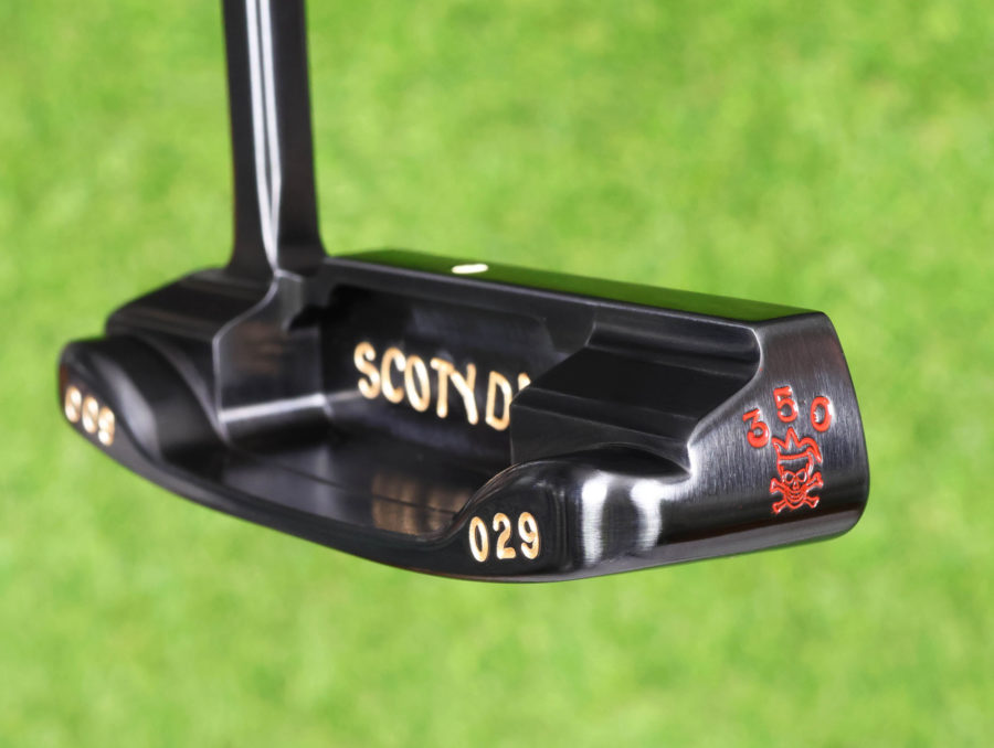 scotty cameron tour only brushed black carbon 009 029 scotydale circle t 350g putter with extreme tour jester stamp golf club