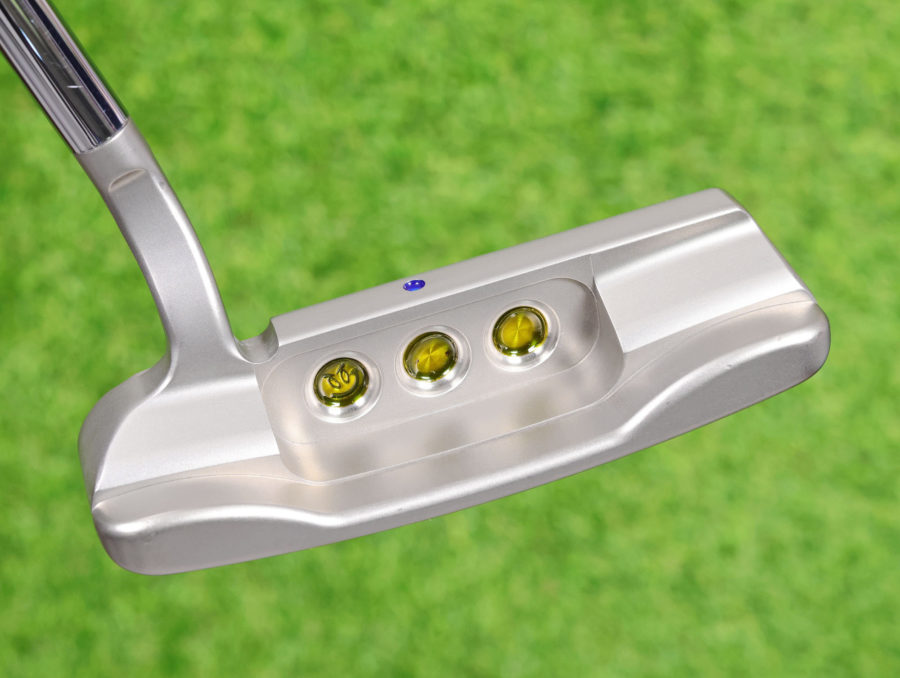 scotty cameron tour only sss deep milled newport 1.5 select circle t 340g putter with sight dot and grinder stamp golf club