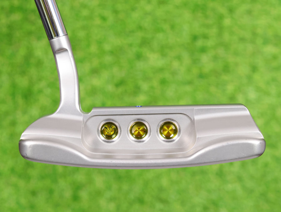 scotty cameron tour only sss deep milled newport 1.5 select circle t 340g putter with sight dot and grinder stamp golf club