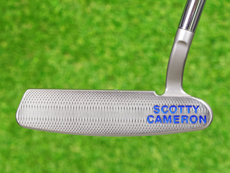 scotty cameron tour only sss deep milled newport 1.5 select circle t 340g putter with sight dot and grinder stamp golf club