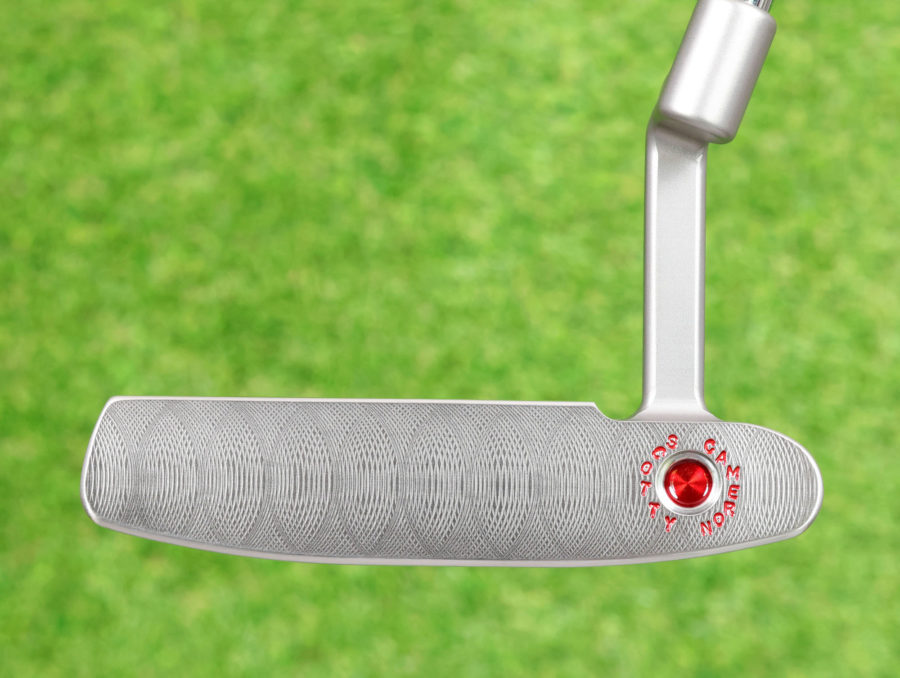 scotty cameron tour only gss masterful 009m circle t 350g putter with double milled cherry bombs and script titleist stamp golf club