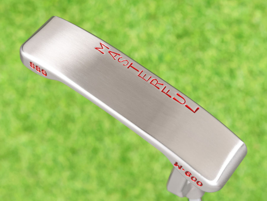scotty cameron tour only gss masterful 009m circle t 350g putter with double milled cherry bombs and script titleist stamp golf club