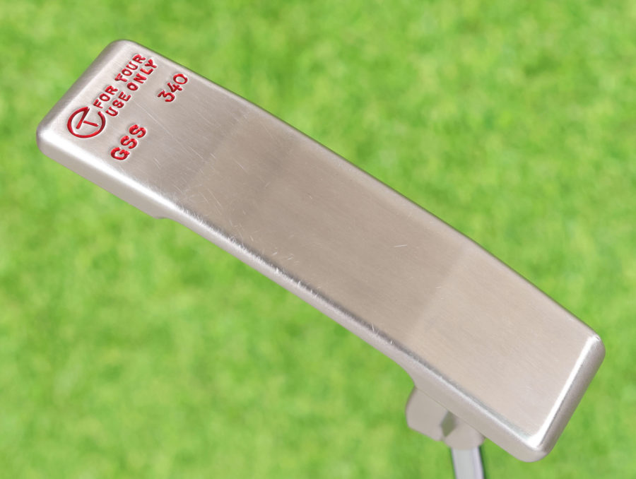 scotty cameron tour only gss timeless newport 2 circle t 340g putter with top line and tiger woods style single milled cherry bombs golf club