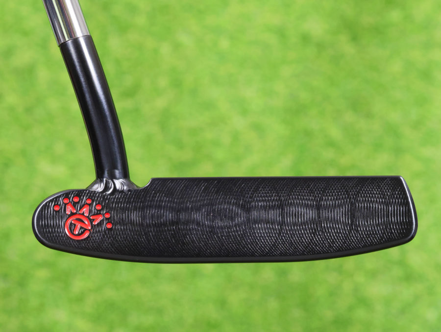 scotty cameron tour only lh left hand carbon masterful 009m circle t 350g putter with welded 1.5 round neck and hot head harry stamp golf club