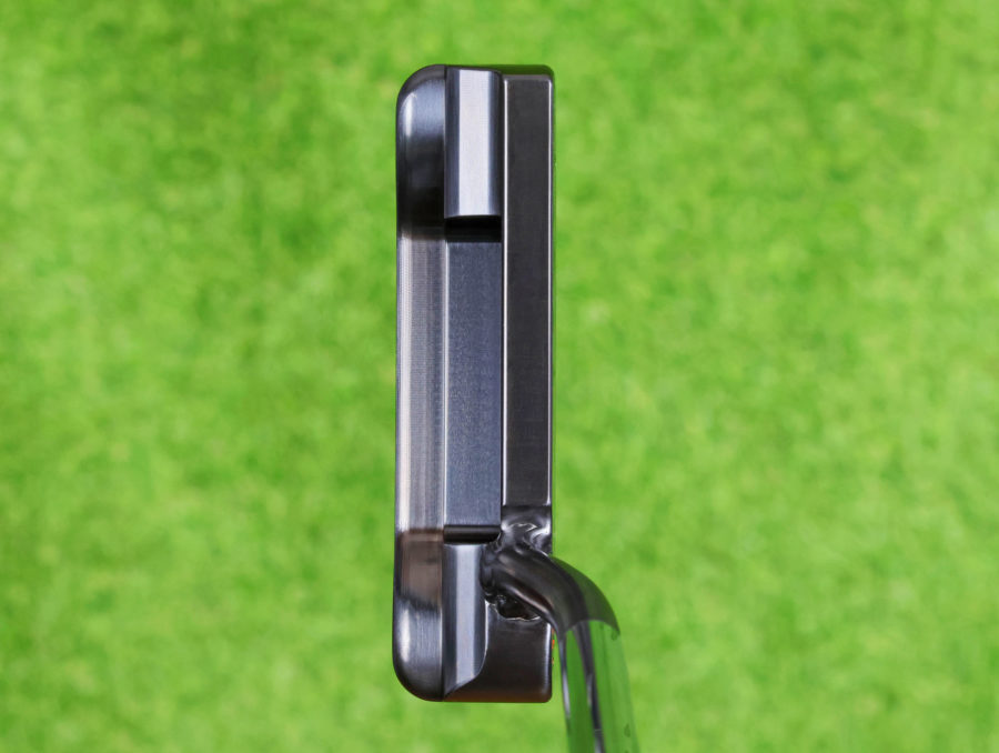 scotty cameron tour only lh left hand carbon masterful 009m circle t 350g putter with welded 1.5 round neck and hot head harry stamp golf club