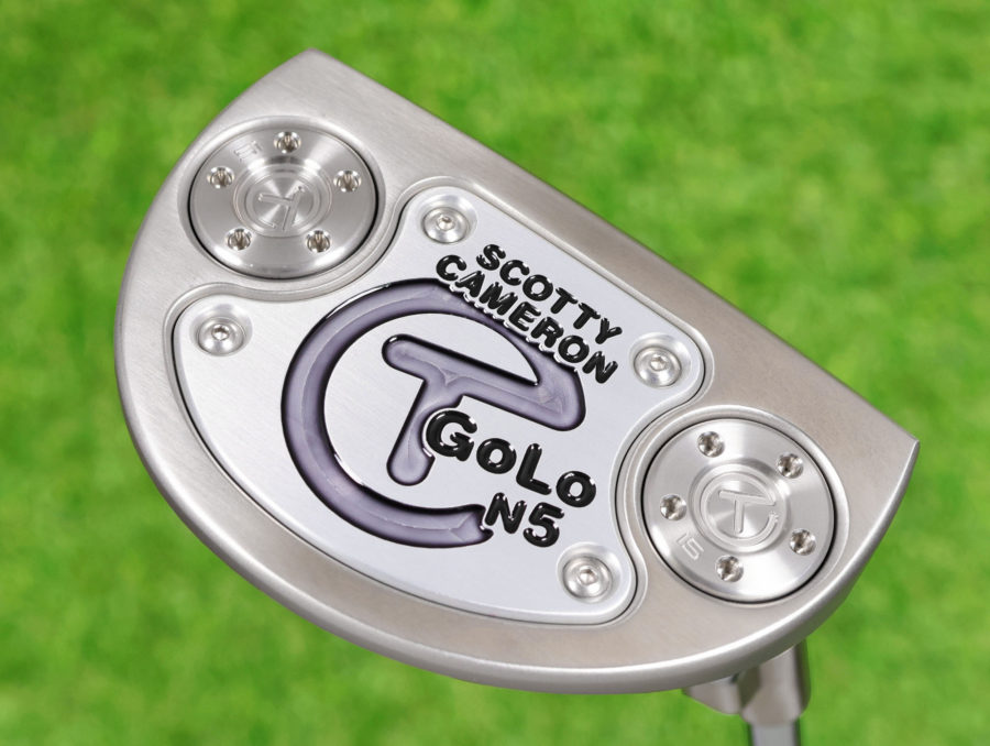 scotty cameron tour only sss golo n5 knucklehead shaft circle t 360g putter with top line and fly milled face golf club