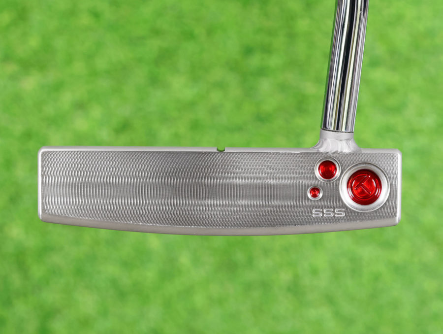 scotty cameron tour only sss misted non glare finish fastback tfb tourtype circle t 360g putter with top line and double bend shaft golf club