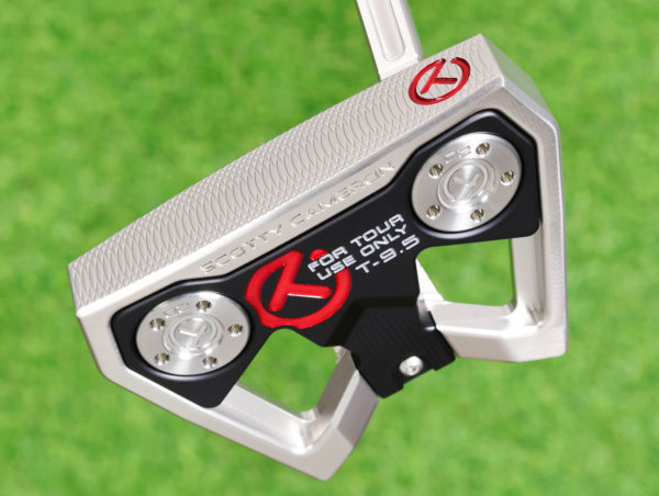 scotty cameron tour only sss phantom t9.5 circle t 360g putter with flojet neck and dual sight rails golf club