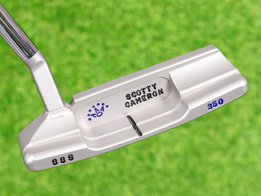 scotty cameron tour only sss timeless 2.5 tourtype circle t 350g with welded flojet neck golf club
