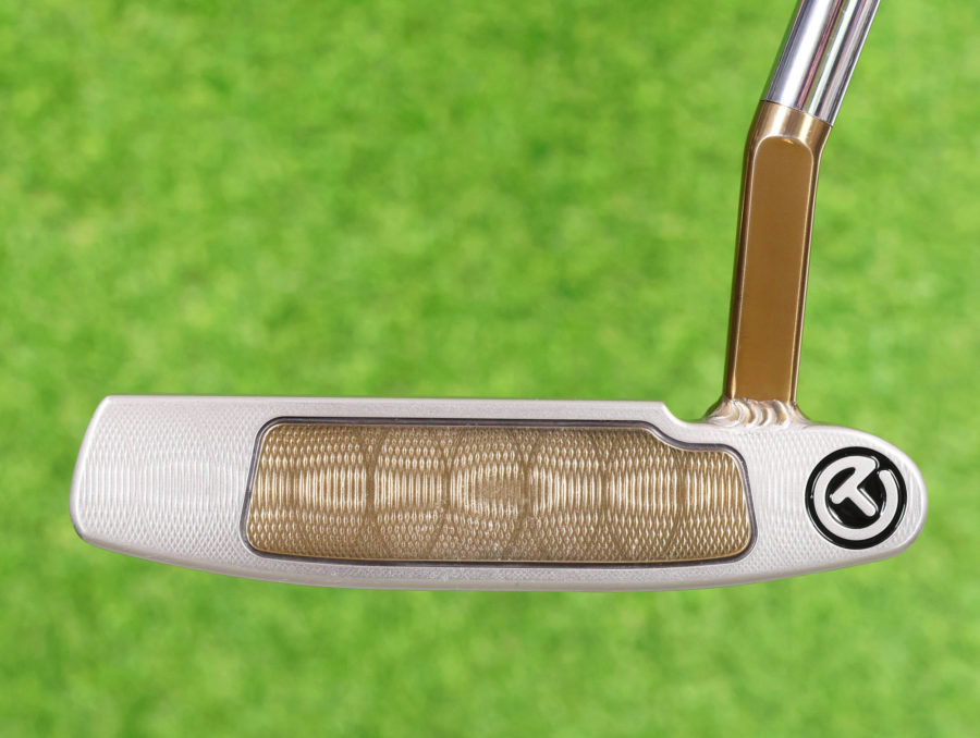 scotty cameron tour only two tone chromatic bronze and sss masterful super rat gss insert circle t 360g with welded flojet neck and chromatic bronze accents golf club