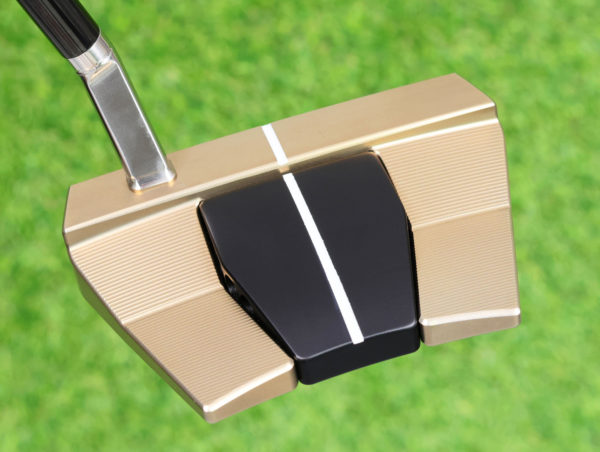 scotty cameron tour only two tone chromatic bronze and sss phantom x t9.5 circle t 360g putter with welded polished flojet neck and black circle t shaft golf club