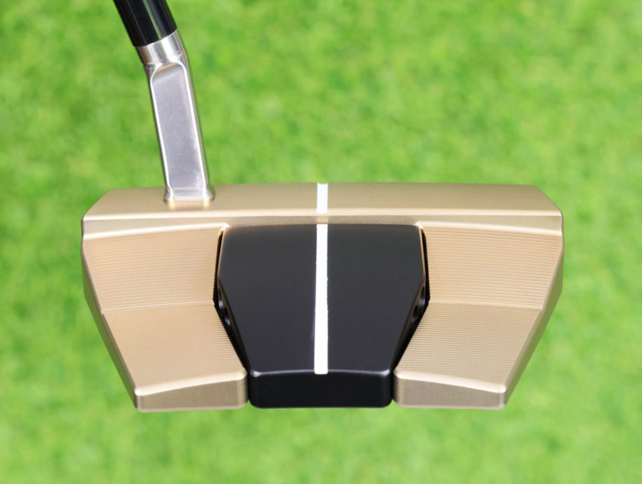 scotty cameron tour only two tone chromatic bronze and sss phantom x t9.5 circle t 360g putter with welded polished flojet neck and black circle t shaft golf club