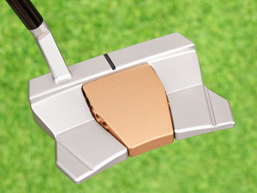 scotty cameron tour only two tone sss and bronze phantom x t11.5 circle t 360g putter with black circle t shaft golf club