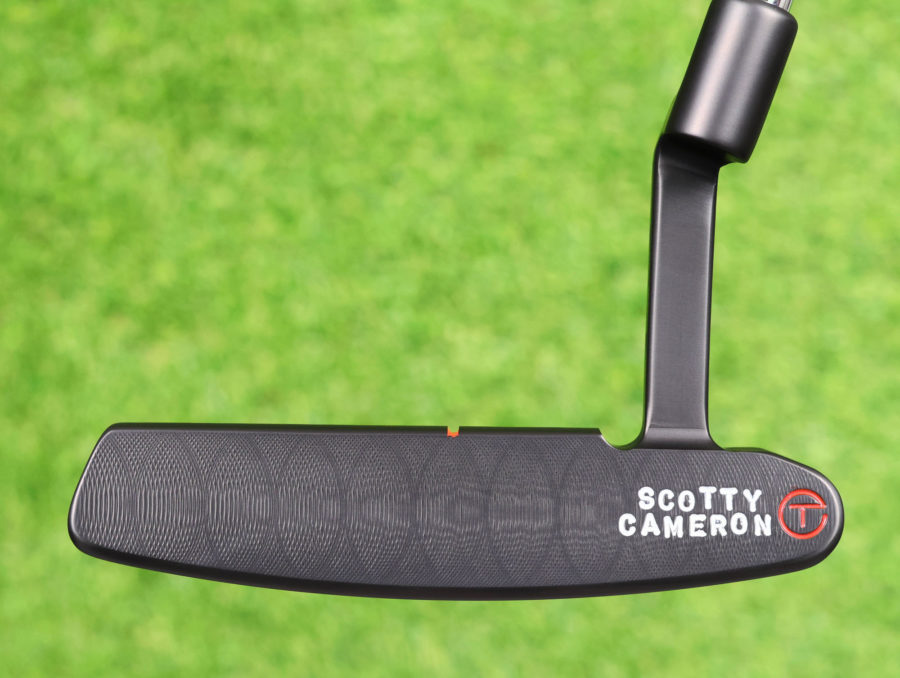 scotty cameron tour only black gss newport circle t 350g putter with top line and script titleist stamp golf club