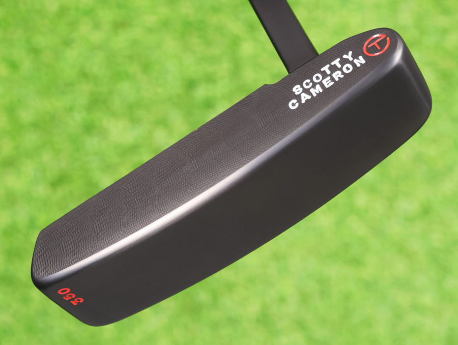 scotty cameron tour only black gss newport circle t 350g putter with top line and script titleist stamp golf club