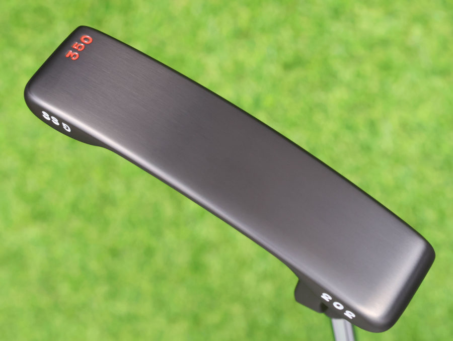 scotty cameron tour only black gss newport circle t 350g putter with top line and script titleist stamp golf club
