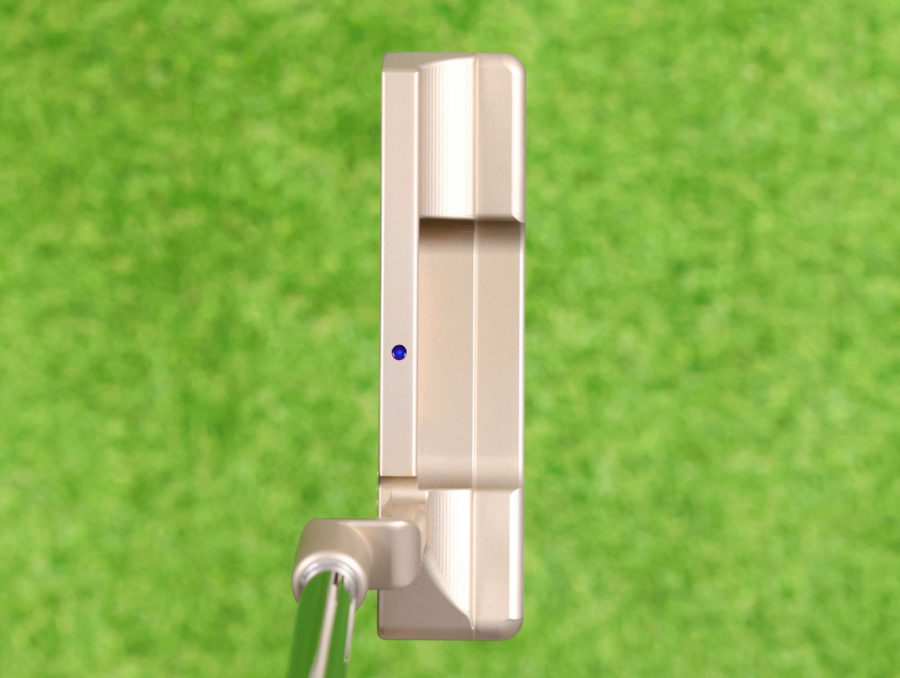 scotty cameron tour only chromatic bronze gss smooth milled face timeless tourtype circle t 350g putter with sight dot and single milled tiger woods style cherry bombs golf club
