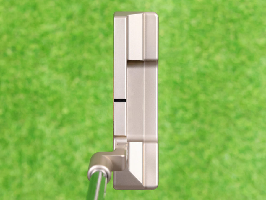 scotty cameron tour only chromatic bronze t22 newport 2 teryllium circle t 360g putter with top line and black elastomer inlay golf club