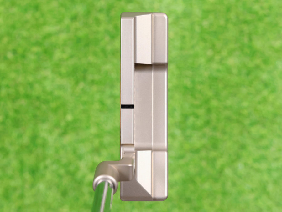 scotty cameron tour only chromatic bronze t22 newport 2 teryllium circle t 360g putter with top line and black elastomer inlay golf club